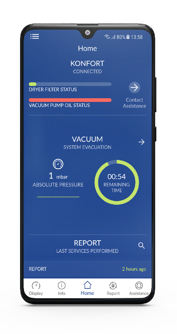 Klimaservicegerät TEXA Konfort 707 Touch R134a/R1234yf – Ansicht 3
