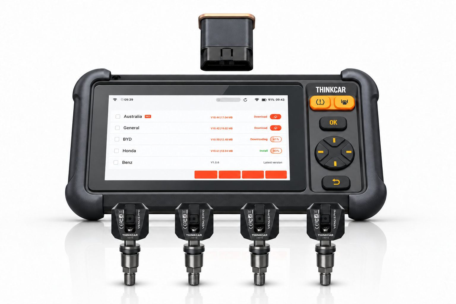 THINKCAR VENU VT5 – RDKS-Gerät mit Pkw-Diagnose – Ansicht 2