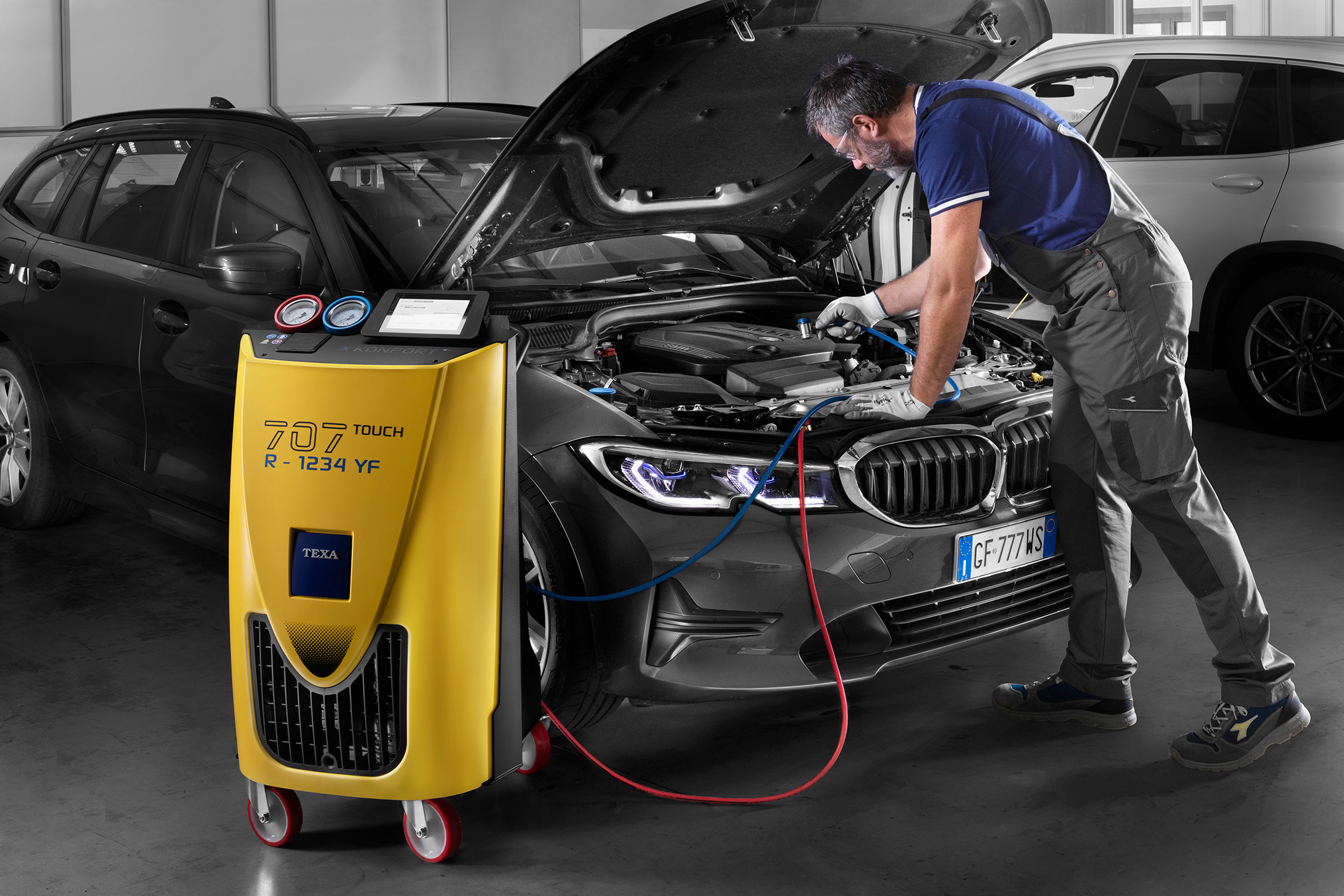 Klimaservicegerät TEXA Konfort 707 Touch R134a/R1234yf