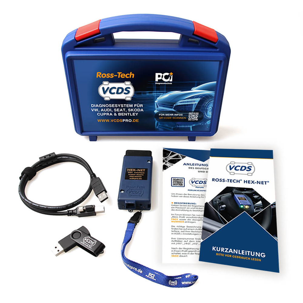 Ross-Tech VCDS HEX-NET Basiskit (Koffer)