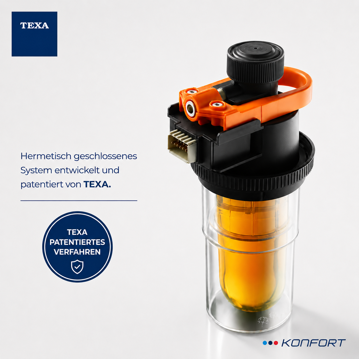 TEXA KONFORT 780 RID TOUCH Bi-Gas – Klimaservicegerät R134a / R1234yf mit Kältemittelanalyse – Ansicht 4