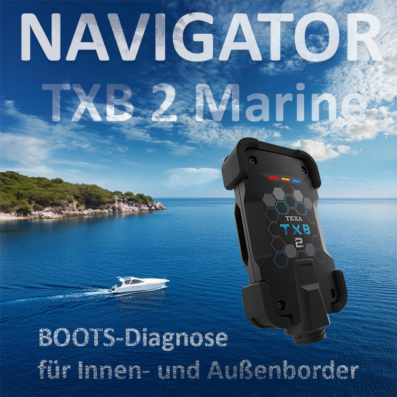 Diagnosegerät Navigator TXB 2 Marine für PC