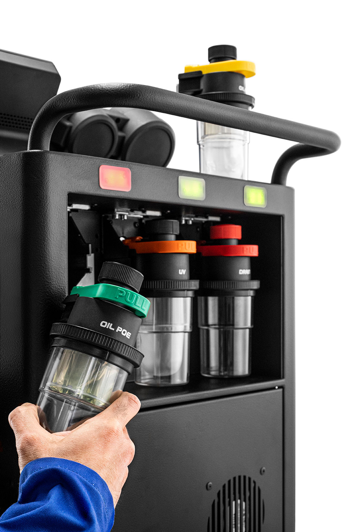 TEXA KONFORT 780 RID TOUCH Bi-Gas – Klimaservicegerät R134a / R1234yf mit Kältemittelanalyse – Ansicht 3