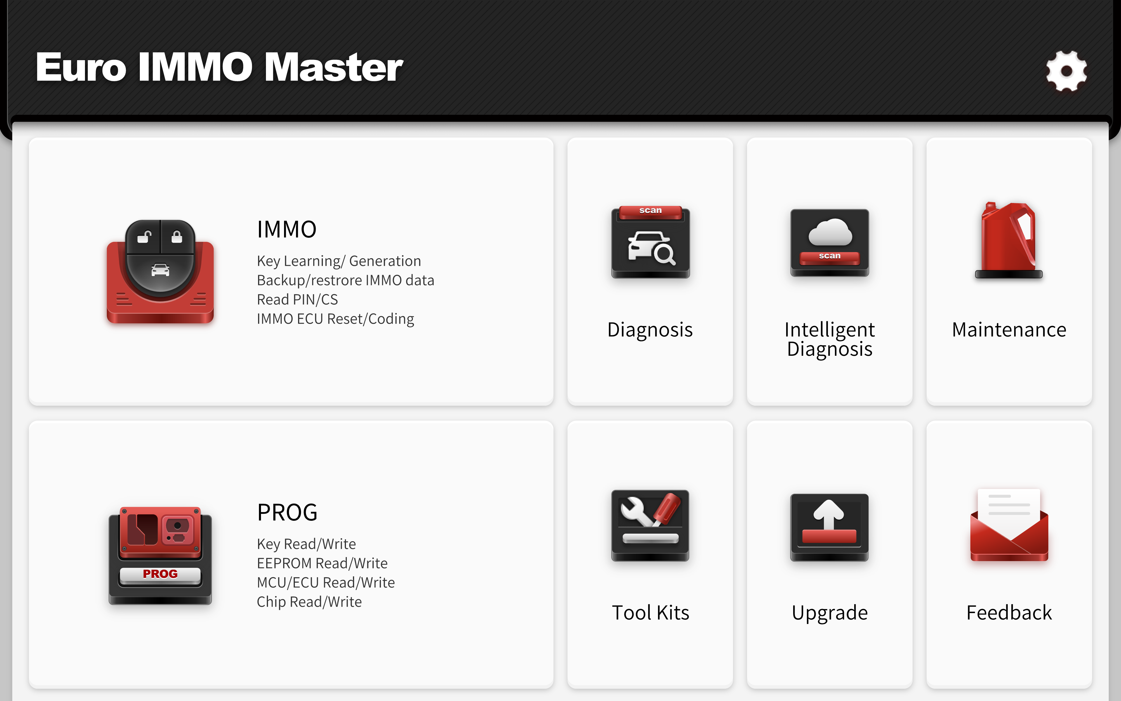 Diagnosegerät Thinktool EURO IMMO Master