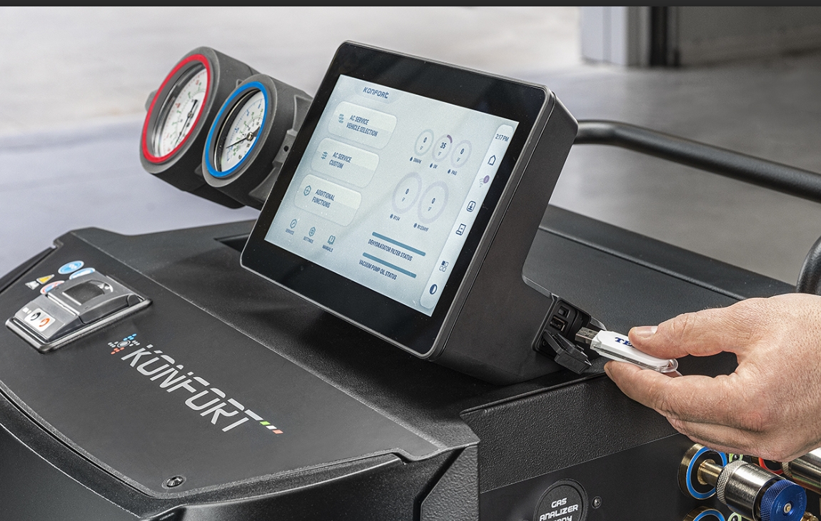 Klimagerät TEXA Konfort 760 Touch R134a/R1234yf – Ansicht 2