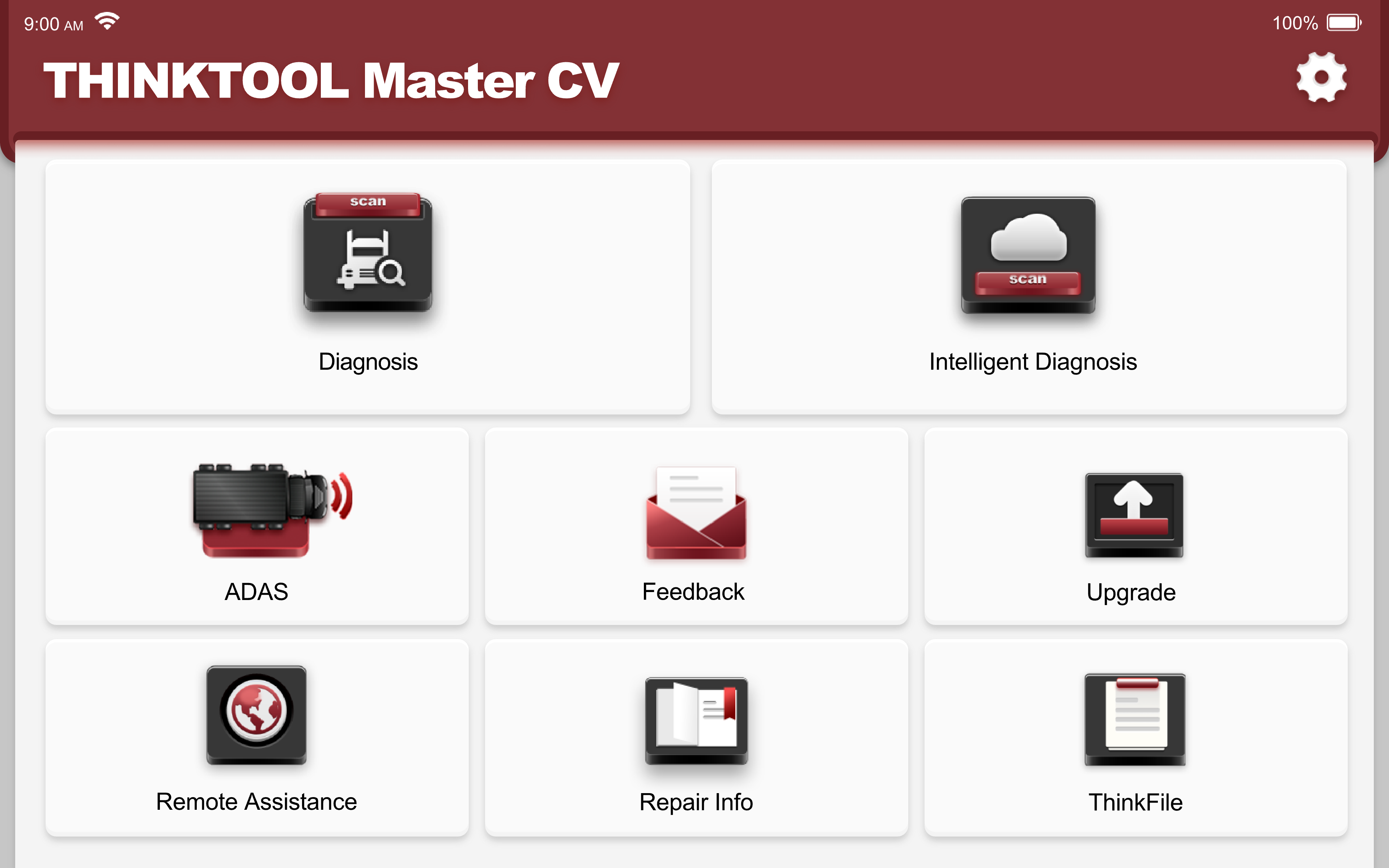 Lkw-Diagnosegerät Thinktool Master CV – Ansicht 6