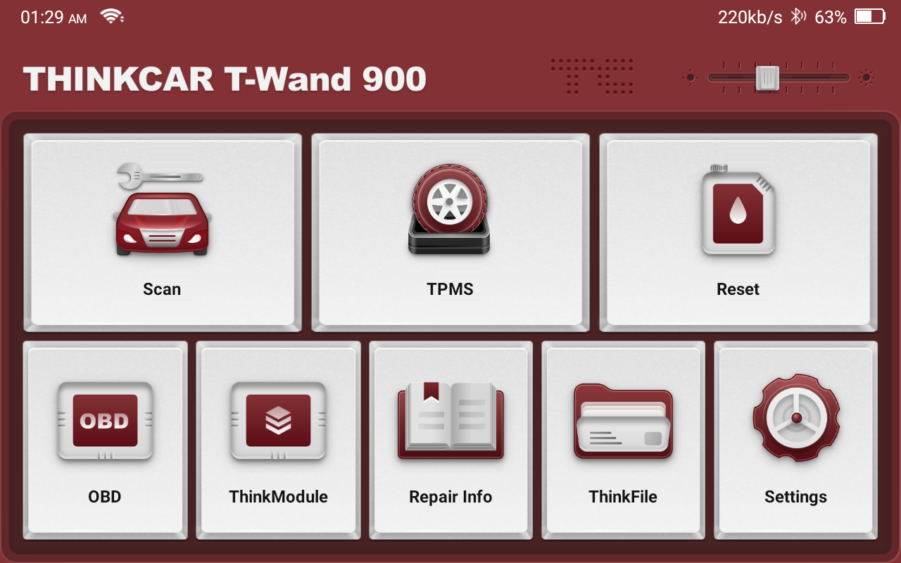 Diagnose- und RDKS Tool Thinkcar T-Wand 900 – Ansicht 4
