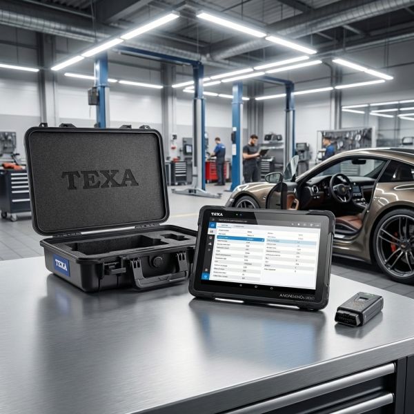 Diagnosegerät Texa AXONE Nemo Light mit Navigator Nano S 2 Pkw