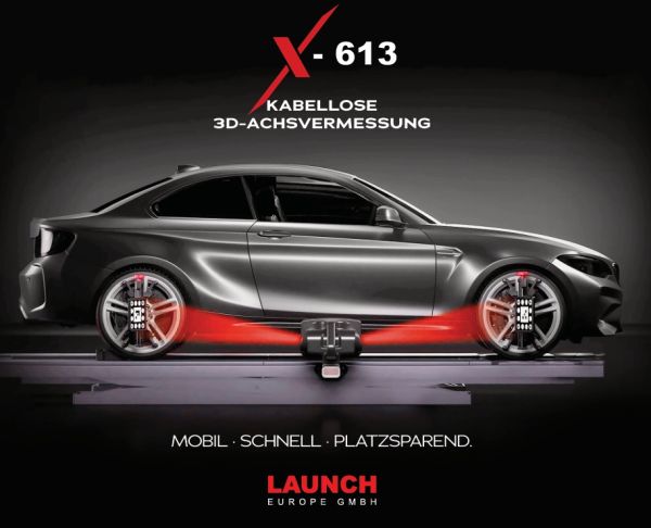 3D Achsvermessung LAUNCH X.613