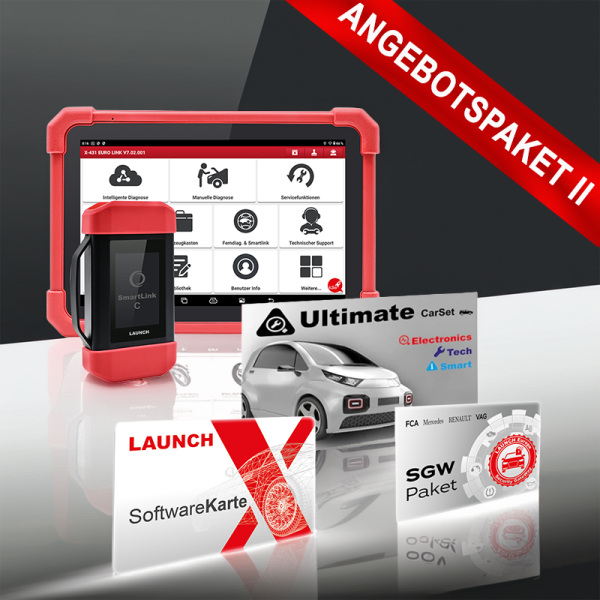 Angebotspaket mit Ultimate LAUNCH X-431 EURO LINK mit SmartLink