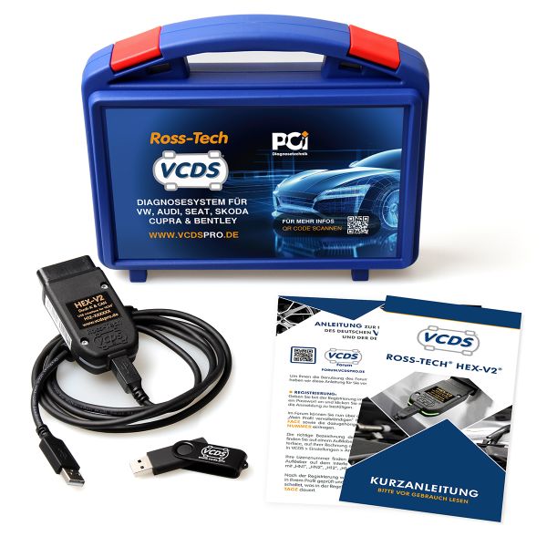 VCDS® HEX-V2® Basiskit Lieferumfang