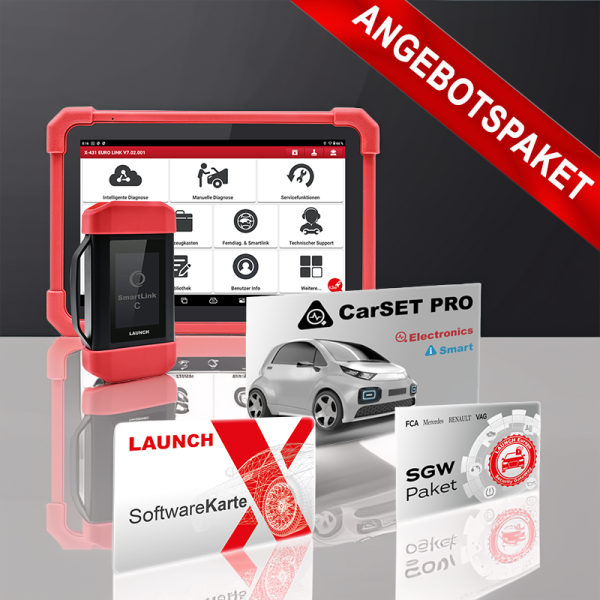 Angebotspaket LAUNCH X-431 EURO LINK mit SmartLink